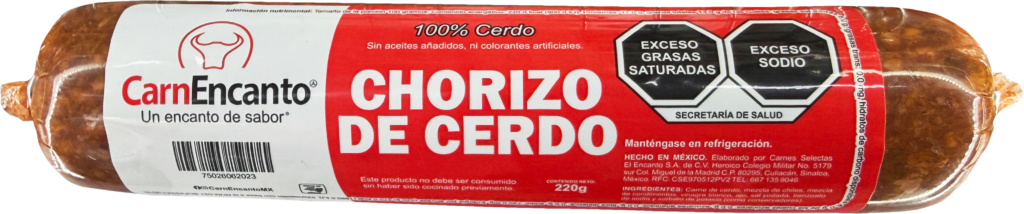 CHORIZO 100% CERDO